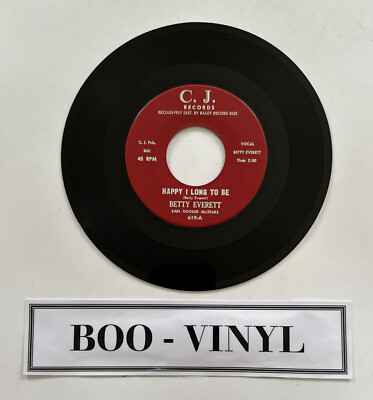 Betty Everett - Happy I Long To Be  7  soul / funk / blues vinyl record EX