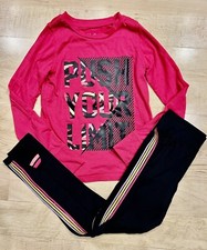 Kidpik Girls Active Set Size 10 EUC