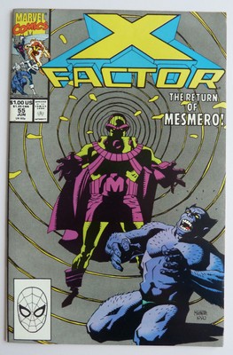 X-Factor #55 - Die Rückkehr von Mesmero! - Juni 1990 Sehr guter Zustand + 8,5