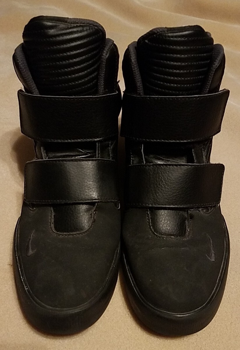 Nike Flystepper 2K3 Sneakers Black Men's Size 9 High Top