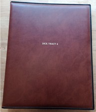 Exposures Red Faux Leather Scrapbooks/ Portfolios 17X13x2 -LARGE NEW DICK TRACY