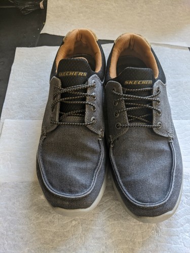 Skechers Elent Mosen Charcoal Gray 