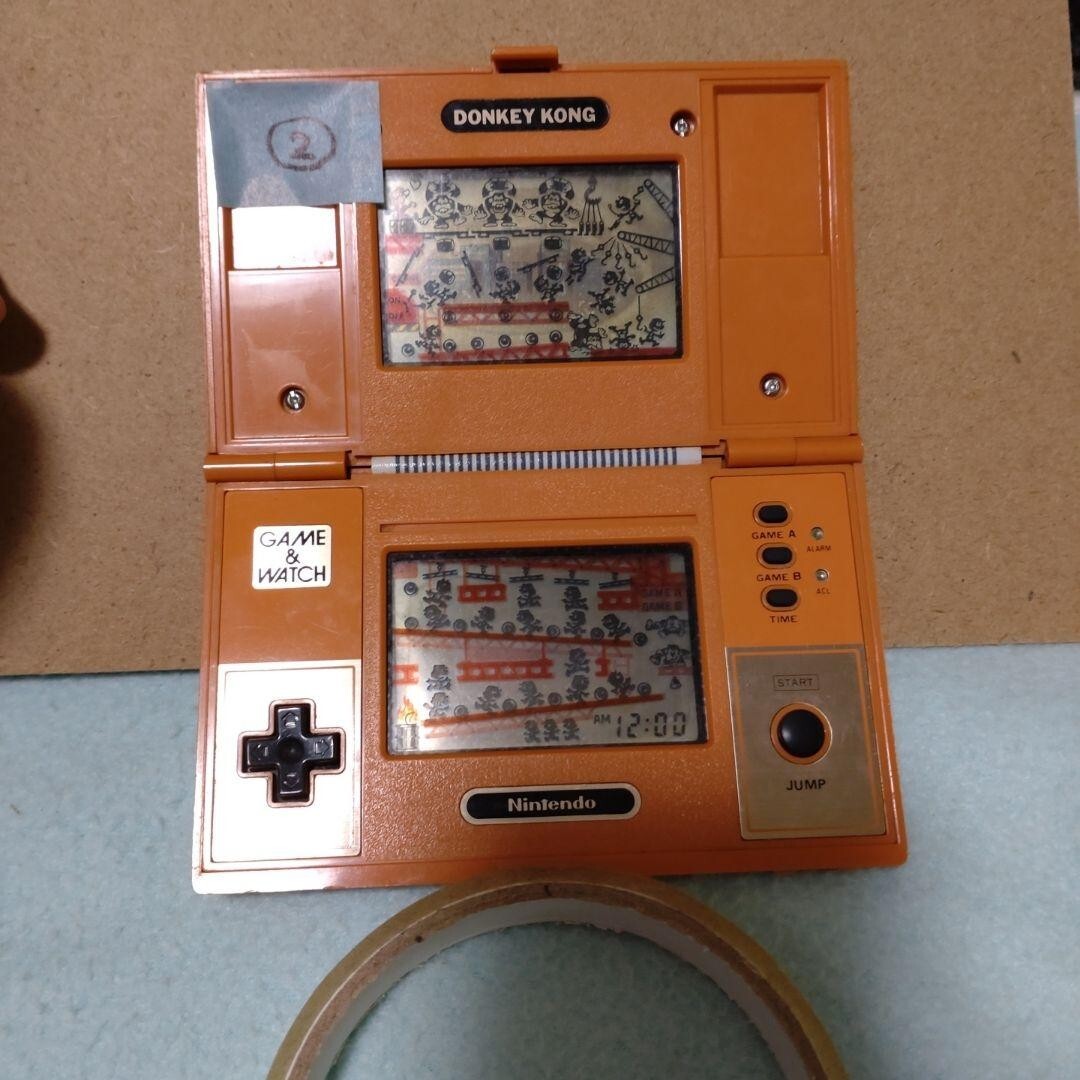 『Nintendo GAME&WATCH』DONKEY KONG ドンキーコング DONKEY KONG Nintendo Game and Watch Multi Screen Orange | eBay