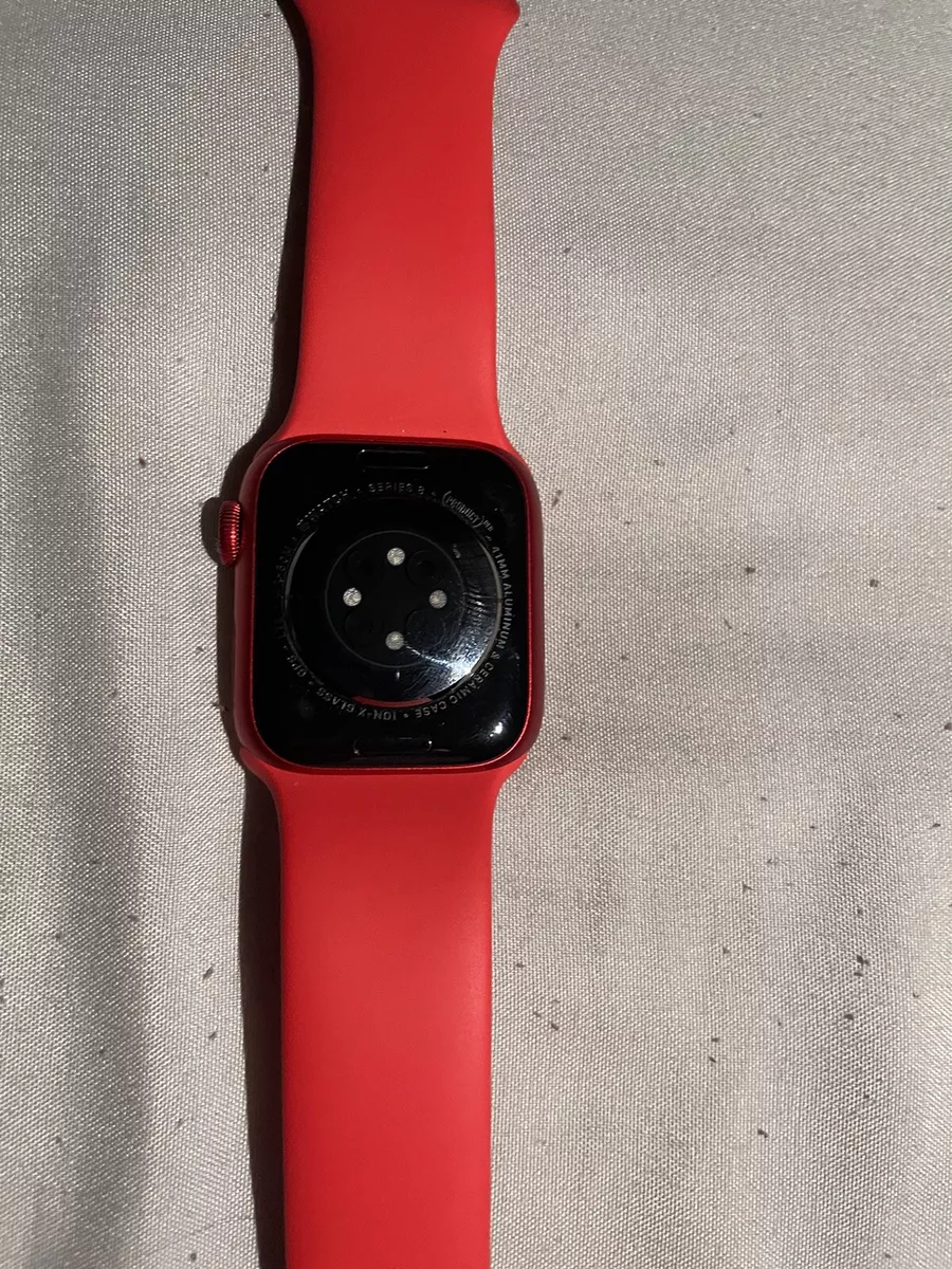 Apple watch series 8 41mm red