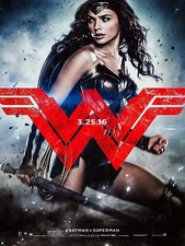 Wonder Woman Movie Poster High Quality Metal Fridge Magnet 3x4 9825