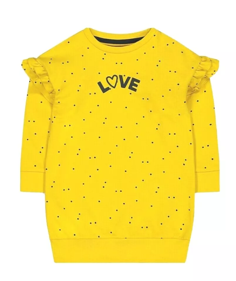 New Girls Yellow Jumper Dress Age 2 to 10 Yrs Ex MY K Mothercare