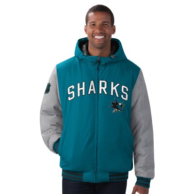 NHL San Jose Sharks G-III Cold Front Winterjacke Jacke Jacket Eishockey