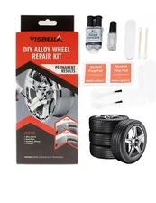 Car Alloy Wheel Rim Dent Scratch Scuffs Care Kit Repair Adhesive Paint Fix Tool