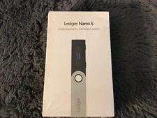 FACTORY SEALED! Ledger Nano S Cryptocurrency Bitcoin Hardware Wallet Matte Black