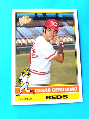 2004 TOPPS ALL-TIME FAN FAVORITES CESAR GERONIMO #22 1976 STYLE ...