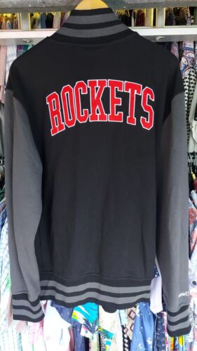 MITCHELL AND NESS NBA HWC HOUSTON ROCKETS FULL ZIP BOMBERJACKE LARGE TOP - Bild 2 von 13