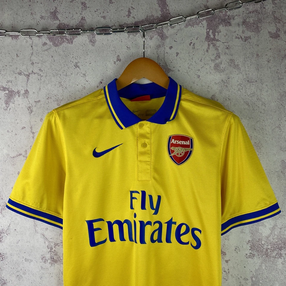 Футболка Nike Arsenal винтажная 2013–14 выездные матчи No11 OZIL размер S - Изображение 3 из 4