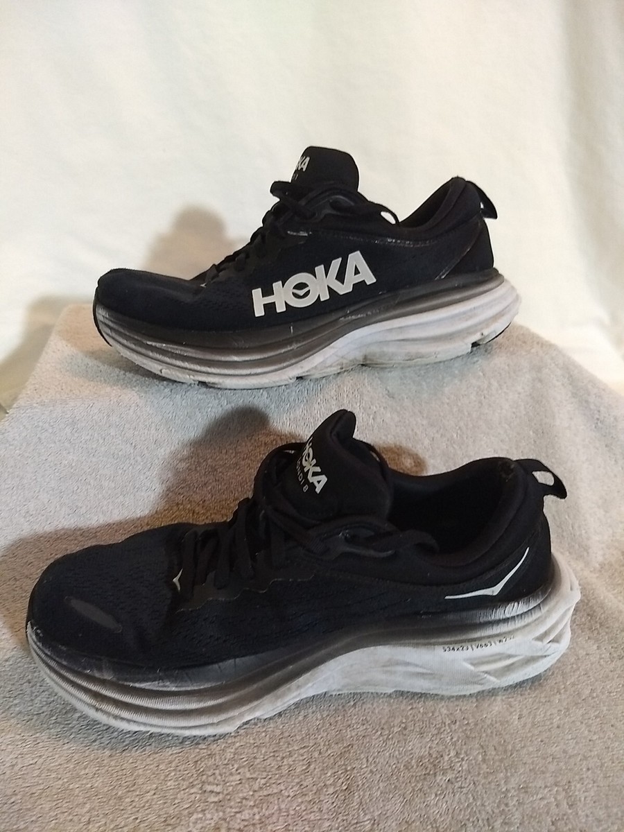 HOKA ONE ONE Bondi 9 ブラック スニーカー HOKA ONEONE BONDI 7 WIDE Black/Black 22SS-I（ホカオネオネ