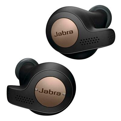 Jabra Elite Active 65t - True Wireless Earbuds - Bluetooth - Copper Blackâ¢ | eBay