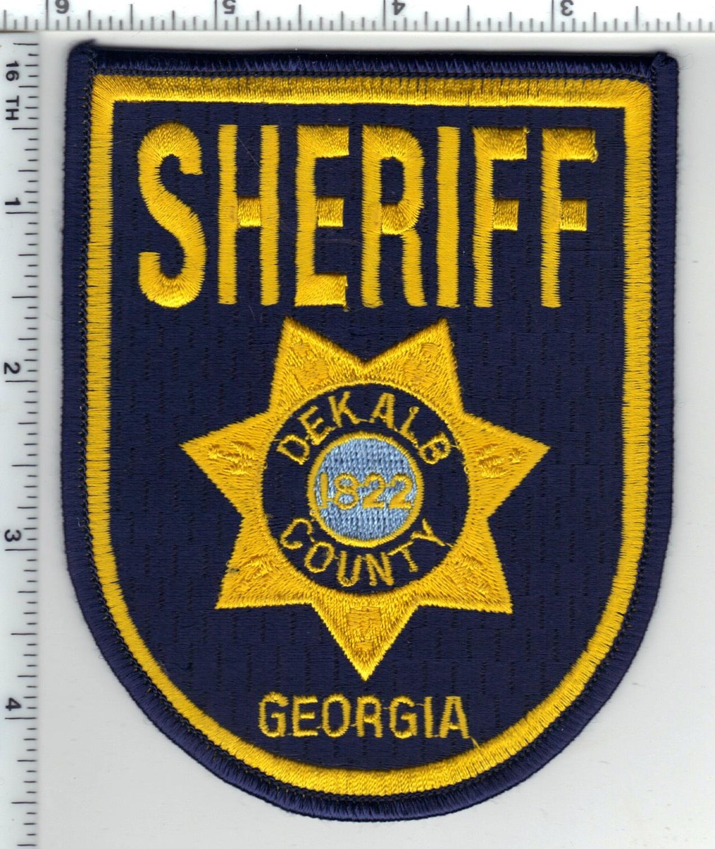 Dekalb County Sheriff (Georgia) 3rd Issue Wide Border Shoulder