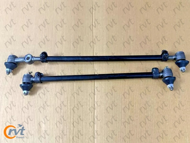 ruiページ Tie Rod Tube Set Left+Right Fits WILLYS JEEP 46-71 CJ-2A, 3A