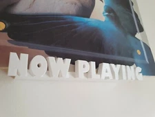 Now playing vinyl stand / screw wall mounted record display / album LP mount