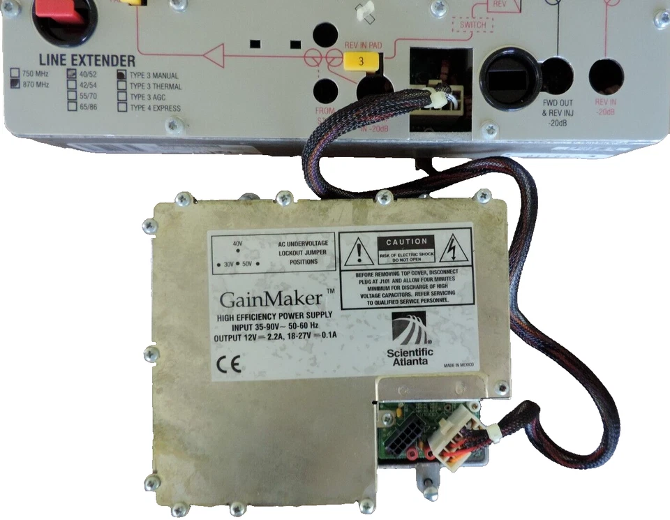 思科科学 亚特兰大 GAINMAKER 线扩展器 电缆系统 放大器 带电源 — 第 4/4 张图片