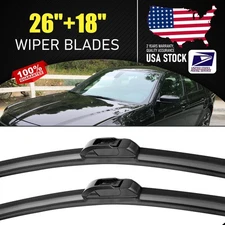 Genuine Original Equipment Front Windshield Wiper Blades Pair 26"+18" All Season