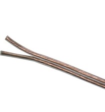 12 AWG 12/2 Gauge Car Home Audio Speaker Wire Clear Cable - Weighs 2 lbs 15 oz