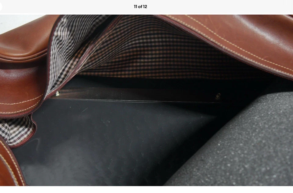 𝑺𝒊𝒈𝒏𝒂𝒕𝒖𝒓𝒆 𝑳𝒆𝒂𝒕𝒉𝒆𝒓 𝑹𝒐𝒍𝒍𝒆𝒓 𝑫uffle 𝑩𝒂𝒈  - Image 2 of 4