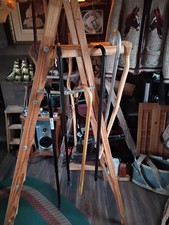 Vtg Lot Of 7 Walking Canes Folk Art Walking Sticks Wood Aluminum Hand Made More