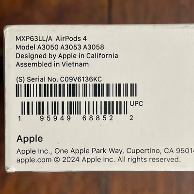 Apple AirPods 第4世代　A3058 A3050 3053 s-l400.jpg