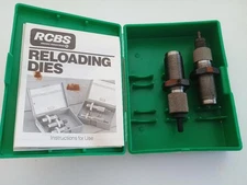 RCBS 17 Remington Reloading FL Die Set 17201  - 2 dies