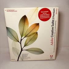 Adobe Creative Suite 2 Premium - Suite 6 dischi - 2005 - più Dreamweaver 8 e CS2.3