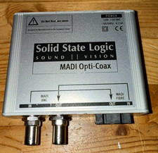 Solid State Logic MADI Opti-Coax convertor