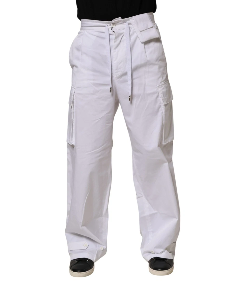 Dolce&Gabbana White Linen Pants for Men for sale | eBay