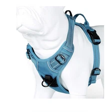 Sz Small, No-Pull Reflective Dog Harness with Adjustable Buckles, and 5ft Leash