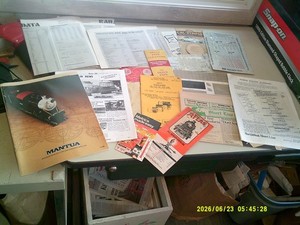 Lot of HO Train Ephemria Paperwork Decals