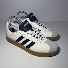 Adidas VL Court Base Women's Size 7 JI1766 White Sneakers Brand New Damaged Box