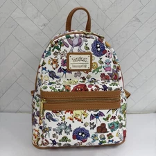 NWT Loungefly Pokemon151 All Over Print Gen1 Multi Color Exclusive Mini Backpack