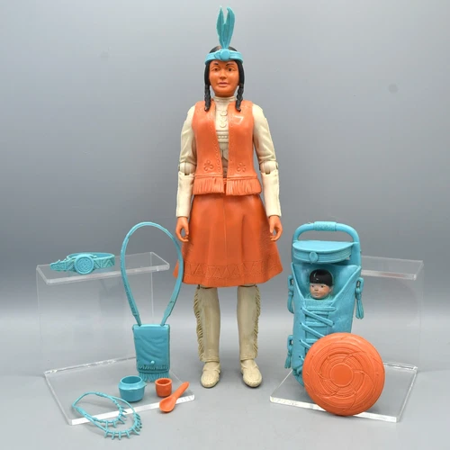 Princess Wildflower Action Figure Accessory Lot Vintage 1967 Marx Indian West