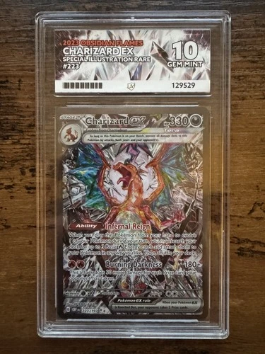 Charizard ex Obsidian Flames 223/197 Special Illustration Rare - Ace 10 Mint PSA