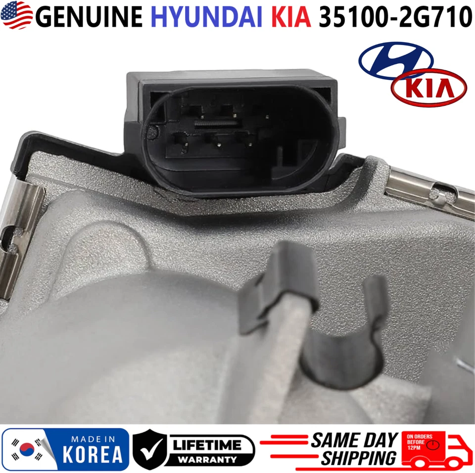Cuerpo de acelerador GENUINO para Hyundai Kia 2011-2016 2,0 L 2,4 L 2,7 I4 V6, 35100-2G710 Foto 4 de 4
