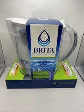 Brita Elite 10 Cup Water Filtration System Pitcher with 1 Filter