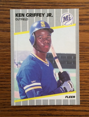 Ken Griffey Jr 1989 Fleer RC #548 Mariners