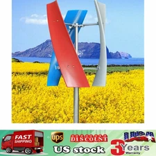 500W DC 24V Wind Turbine Generator Kit w/ Charge Controller Windmill Power USA