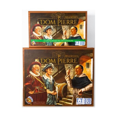 Pile Up Games Playing Aid Dom Pierre w/Connoisseur Expansion (Two Box) Fair/NM