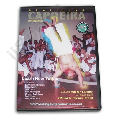 Brazilian Capoeira for Beginners DVD Master Sergipe jinga grappling head butts