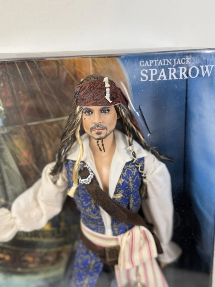 Barbie Jack Sparrow Pirates of the Caribbean Pink Label 2010 T7655 NRFB New - Image 2 of 4