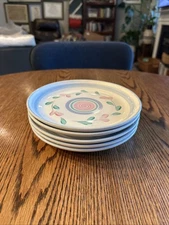 International Tableworks Porto Salad Plates Vintage Set Of 5