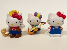 Sanrio Hello Kitty Nakajima 2003 Figurine Collection Lot of 3