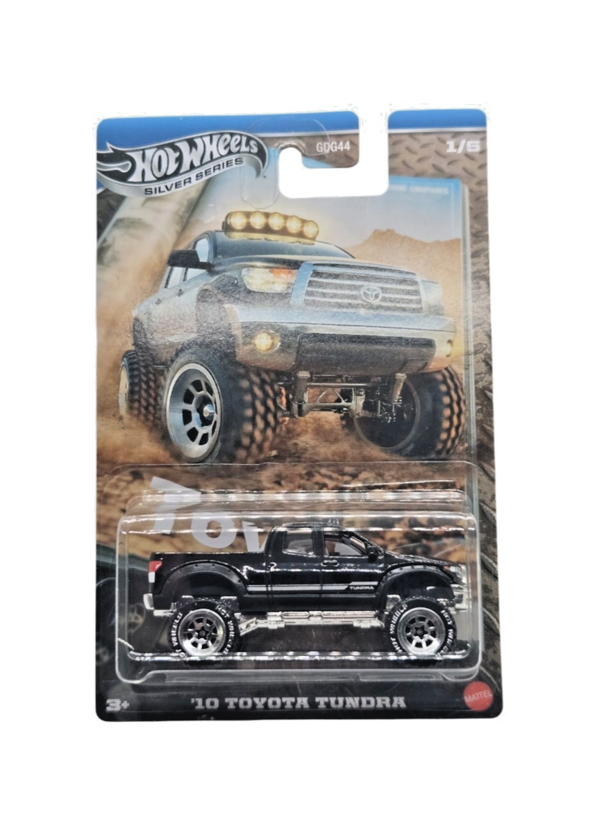 Hot Wheels Toyota Tundra 2010 Noir - Série Argent 2025, édition 1/5, Modèle A99, Neuf En Boîte