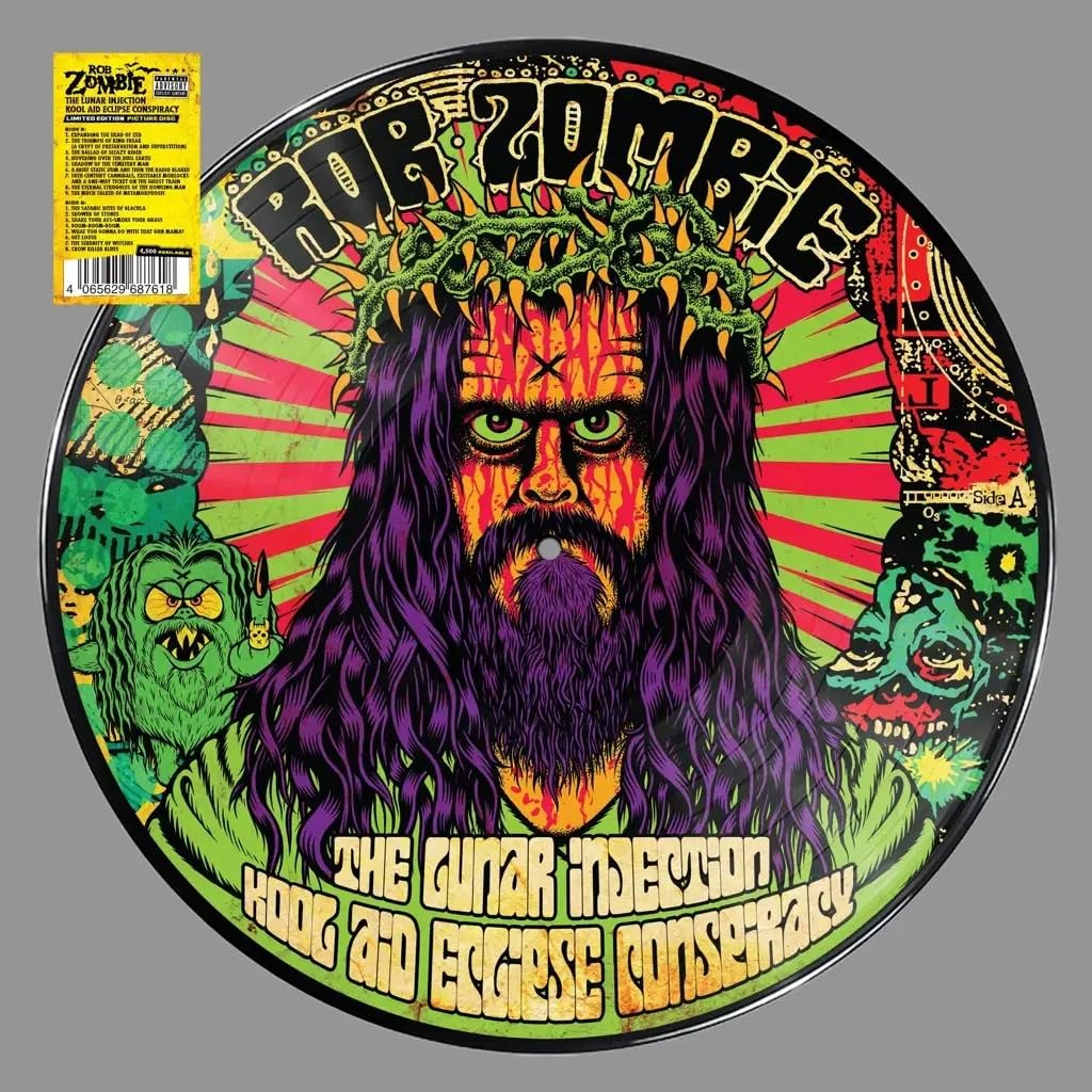Rob Zombie Lunar Injection Kool Aid Eclipse Conspiracy LP Vinyl NEW
