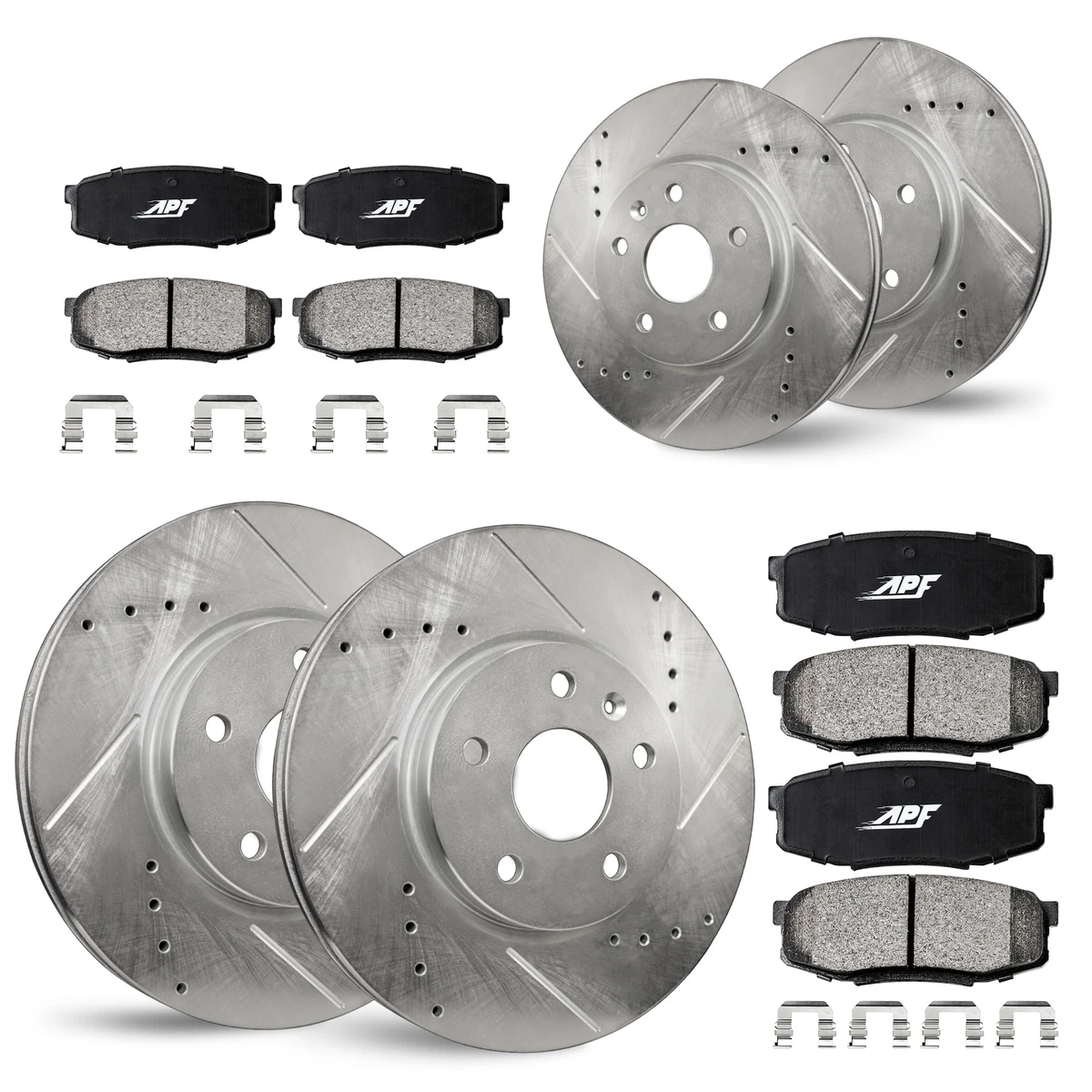 Kit Frenos Traseros Cerámica Premium Para Toyota Camry Y Lexus ES300 2000-2001 - Discos Y Pastillas
