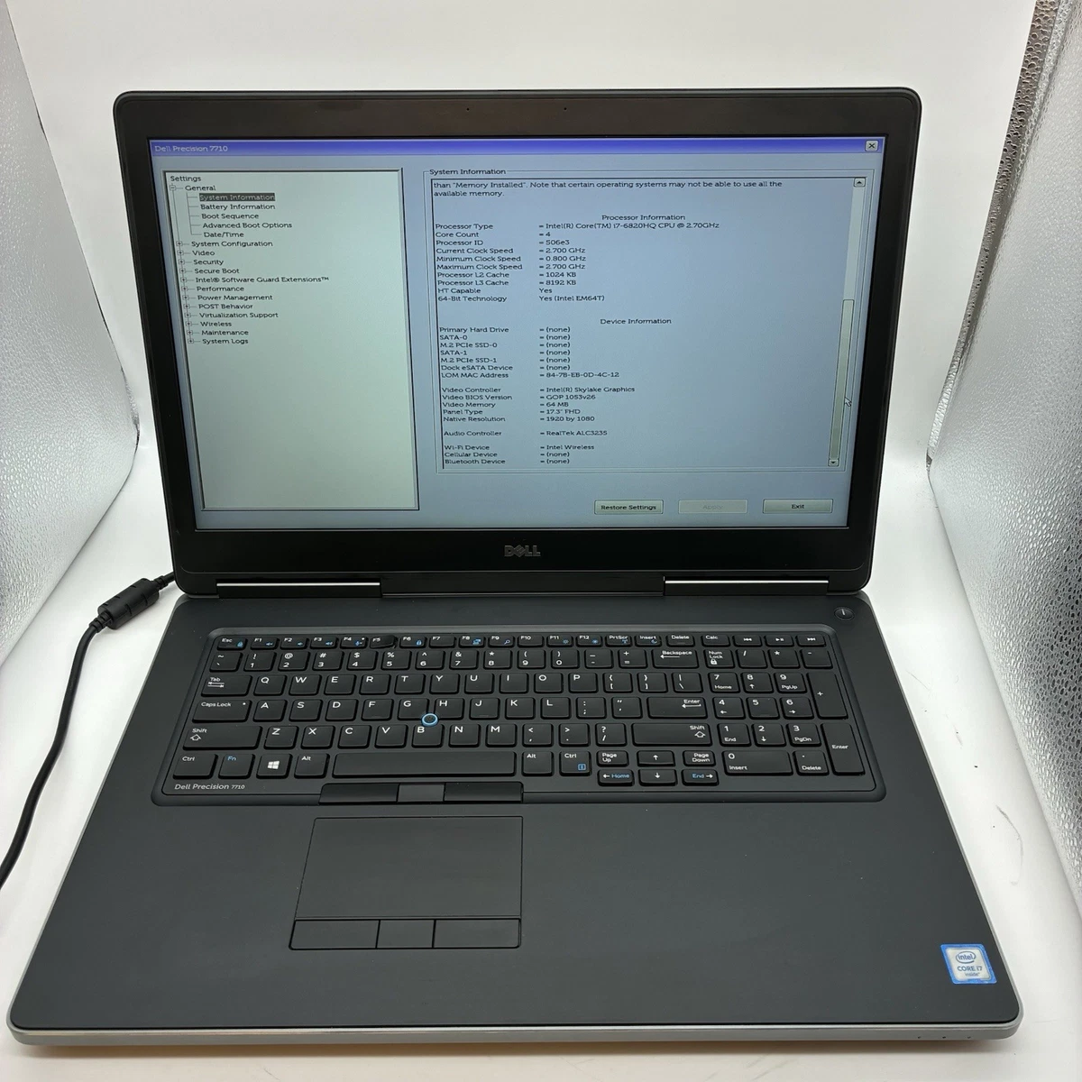 Dell Precision 7710 PC Laptops & Netbooks for Sale | Shop New